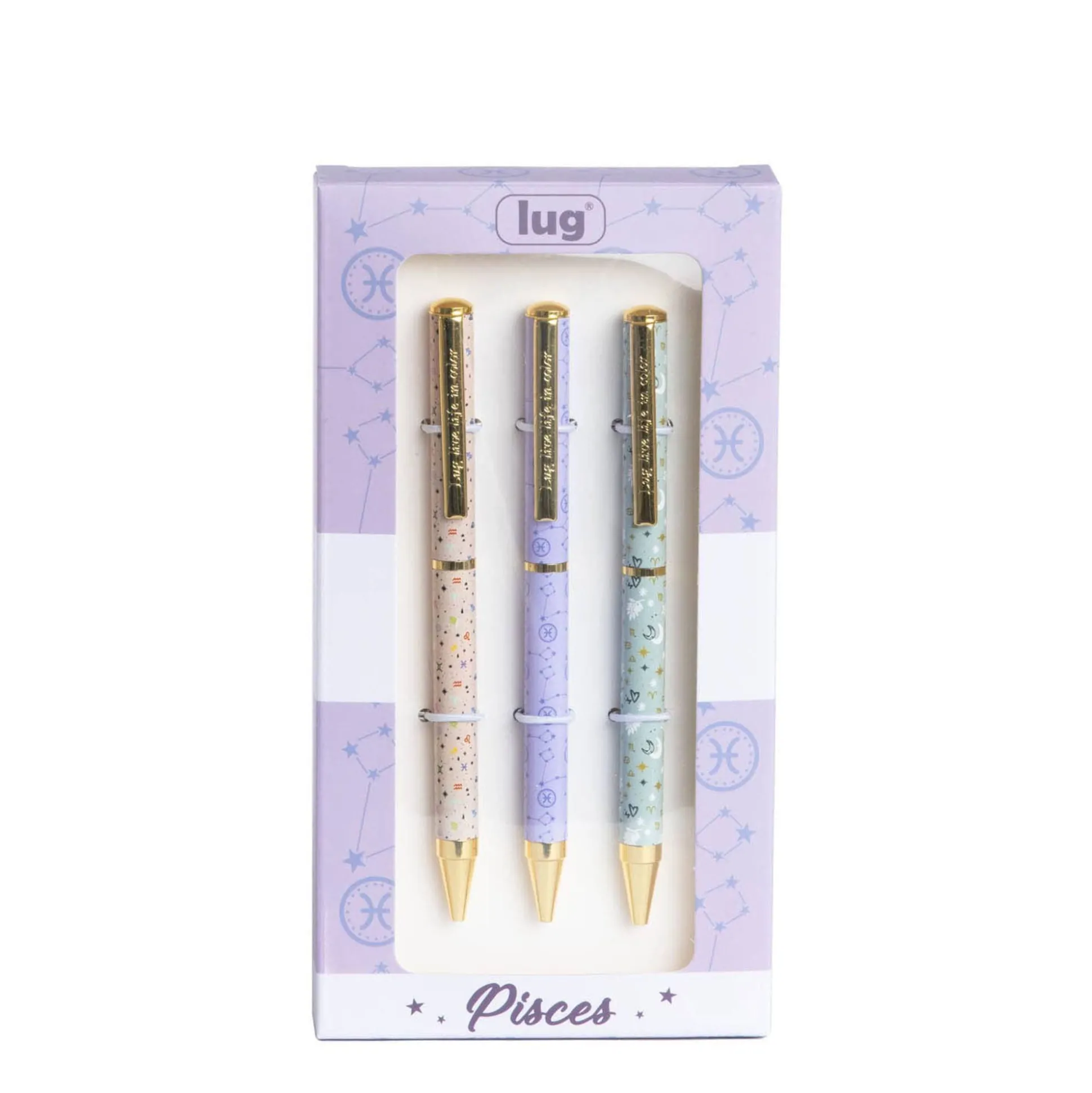 Lug Pens 3pk - Zodiac